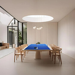 SOKKER Plateau de table de ping-pong avec accessoires - pliable ( 3 panneaux)