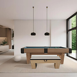 Sokker Banc de billard avec rangement - Beige pas cher