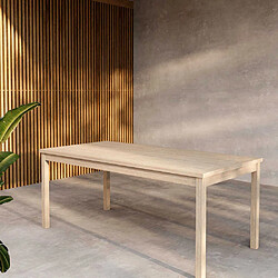 Venture home Table de jardin Kenya - Marron