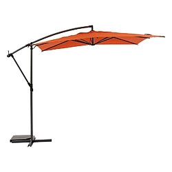 Hesperide Parasol déporté carré MANOA - L. 250 x l. 250 cm - Ambre
