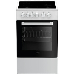 Cuisinière vitrocéramique BEKO FSS57000GW