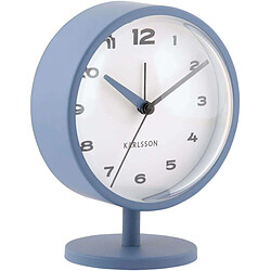 Karlsson Brisk Dome - Réveil à poser bleu