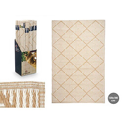 Gift Decor Tapis GiftDecor EXAG-1005 Blanc Beige polypropylène 120 x 180 cm (12 Unités)