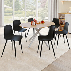 Idmarket market Chaises KIARA - Lot de 6