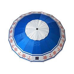 Bigbuy Parasol de plage SPF50+ - Bleu