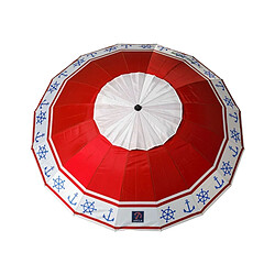Bigbuy Parasol de plage - Rouge