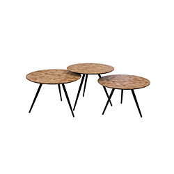 Amadeus Table d'appoint ronde - Marron