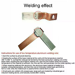 Tiges de soudage aluminium basse température