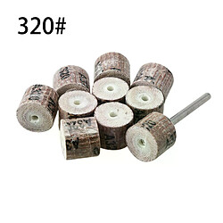 Disque de ponçage abrasif 12 mm - 10 pièces