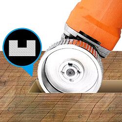 Disque abrasif rotatif métal