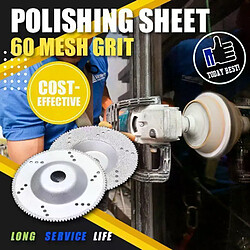 Disque polissage bois, marbre - 60 grains