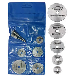 Mini lame scie circulaire HSS - Dremel, 7 pièces