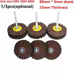 Roue de meulage en fil d'émeri 80x6mm