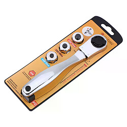 Clé à cliquet 2 voies acier - Lot de 4