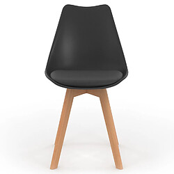 Avis Idmarket Lot de 8 chaises scandinaves SARA