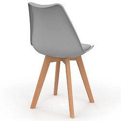 Acheter Idmarket Lot de 8 chaises scandinaves SARA