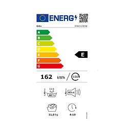 Beko Sèche-linge Pompe à Chaleur D3H211393W