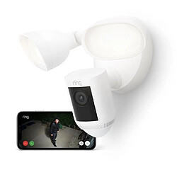 Ring Spotlight Pro Plug-in Blanc
