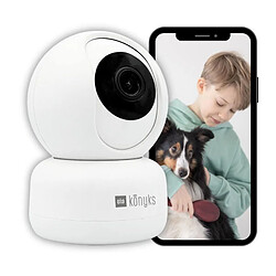 Caméra de surveillance - KONYKS - CAMINI 2 - Intérieur - Motorisée - Wifi - Détéction de mouvements