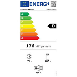 Acheter Continental edison CEFC251NFIXD - Inox