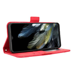 Avis Étui Portefeuille Blackview Wave 8C FOXDOCK - Rouge