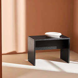 Venture home Table d'appoint rectangulaire - Noir