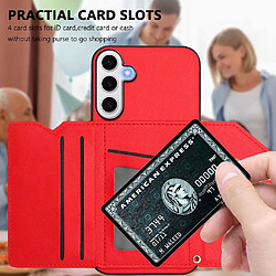 Avis Samsung Galaxy S24 FE Étui FOXDOCK - Rouge