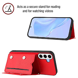 Acheter Samsung Galaxy S24 FE Étui FOXDOCK - Rouge