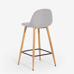 Avis Ahd amazing home design tabouret de bar Shona - Gris clair