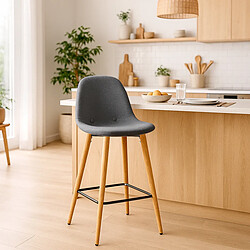 Ahd amazing home design tabouret de bar - Gris foncé