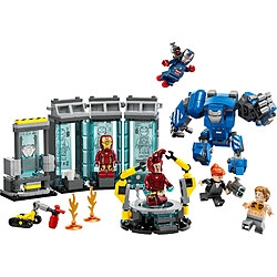 Avis LEGO Marvel - Le laboratoire d'Iron Man : la salle des armures - 76315