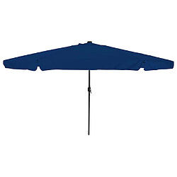 Vidaxl Parasol de jardin LED Bleu Azur