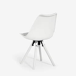 Ahd Amazing Home Design Chaise Dorva - Blanc