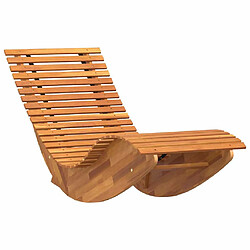 Acheter Chaise longue VidaXL - Marron