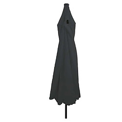 Vidaxl Parasol de Jardin avec LED ø395x245 cm - Anthracite