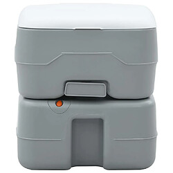 Avis VIDAXL Toilette Camping 15L - Grise