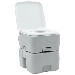 VIDAXL Toilettes Portables 20L - Grises et Blanches