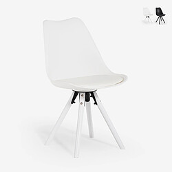 Ahd Amazing Home Design Chaise Dorva - Blanc