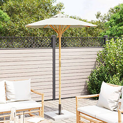 Avis Vidaxl Parasol de terrasse - Crème
