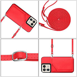 Avis Étui Compatible Motorola Edge 50 Ultra - Rouge