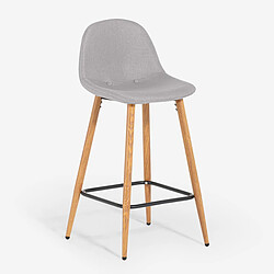 Acheter Ahd amazing home design tabouret de bar Shona - Gris clair