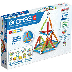 Geomag Supercolor Barrettes - 60 Pièces
