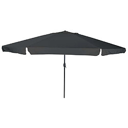 vidaXL Parasol Jardin - Ø 394 cm - Anthracite