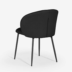 Ahd Amazing Home Design AHD Chaise Kadim Moderne - Noir