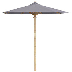 vidaXL Parasol de Terrasse - 217 x 217 cm - Gris Foncé