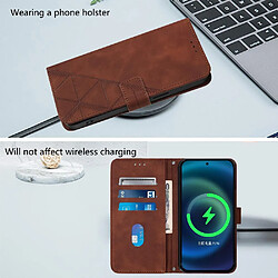 Acheter Étui FOXDOCK Itel A58 Lite - Marron