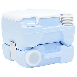 Avis VIDAXL Toilette Portable 10L - Bleue/Blanche
