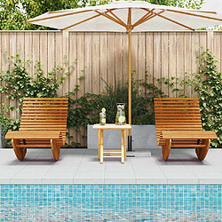 Avis Chaise longue VidaXL - Marron