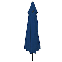 vidaXL Parasol Extérieur - 394 cm - Azure