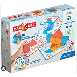 Geomag Magicube Blocs et Cartes - 16 Pièces